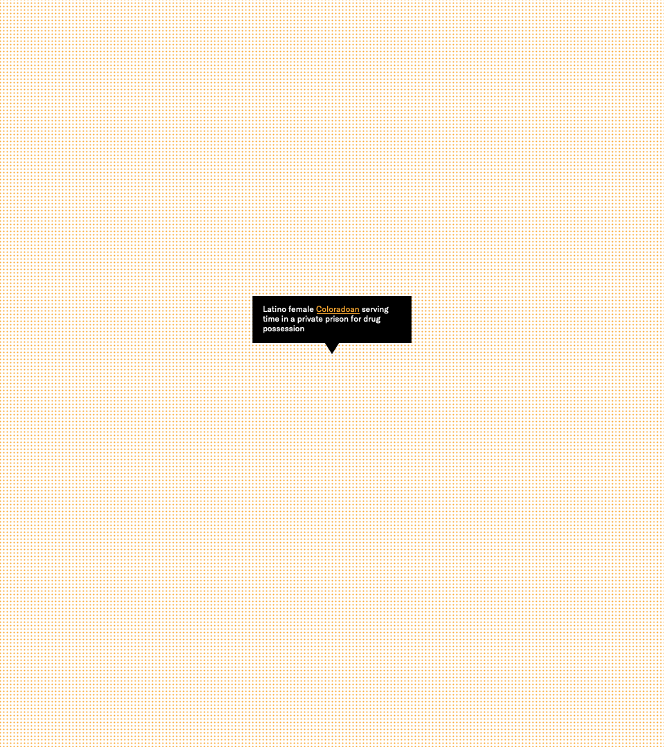 Cover for ACLU showing a grid of yellow dots and a black text box